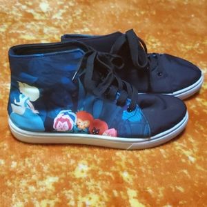 Disney Alice In Wonderland High Top Sneakers